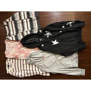 Set of 5 Women's Sweatshirts and Hoodies - Various Styles and Sizes XS/S